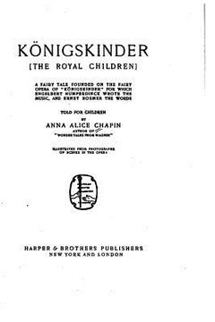 portada Königskinder, The Royal Children, a Fairy Tale (in English)