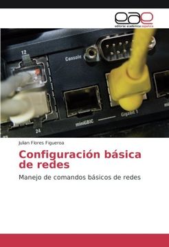 portada Configuración básica de redes: Manejo de comandos básicos de redes (Spanish Edition)