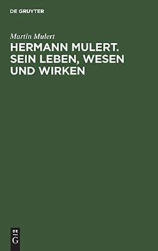 portada Hermann Mulert. Sein Leben, Wesen und Wirken 