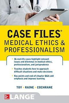 portada Case Files Medical Ethics and Professionalism (en Inglés)