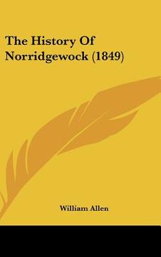 portada the history of norridgewock (1849)