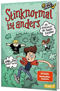 portada Die Abenteuer des Super-Pupsboy 1: Stinknormal ist Anders: Lustiges Kinderbuch - #Lesechecker*In (en Alemán)