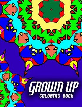 portada GROWN UP COLORING BOOK - Vol.4: grown up coloring book mandala (en Inglés)