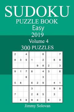 portada 300 Easy Sudoku Puzzle Book 2019 (en Inglés)