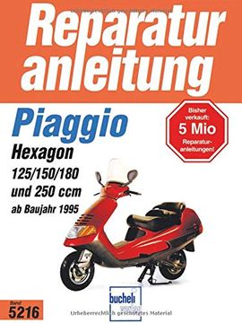 portada Piaggio Hexagon ab Baujahr 1995 (in German)