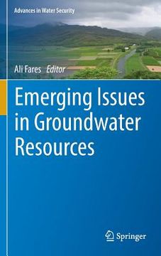 portada Emerging Issues in Groundwater Resources (en Inglés)