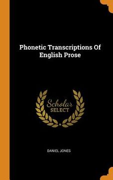 portada Phonetic Transcriptions of English Prose 