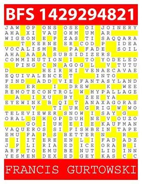 portada Bfs 1429294821: A BFS Puzzle (en Inglés)