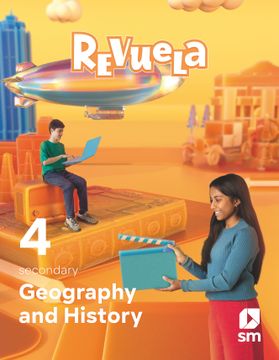 portada Geography and History. 4 Secondary. Revuela (en Inglés)