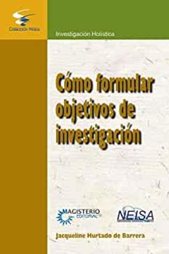 portada Cómo Formular Objetivos de Investigación (in Spanish)