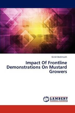 portada impact of frontline demonstrations on mustard growers (in English)
