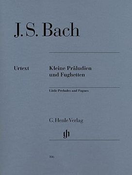 portada Kleine Präludien + Fughetten. Klavier (in German)