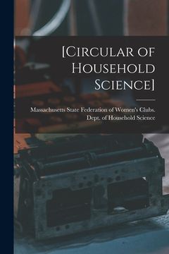 portada [Circular of Household Science] (in English)