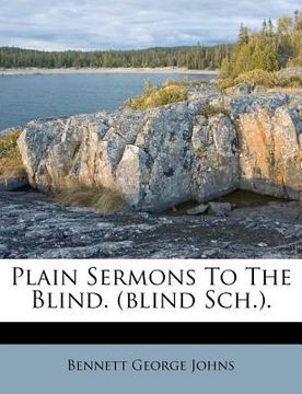 portada plain sermons to the blind. (blind sch.). (en Inglés)