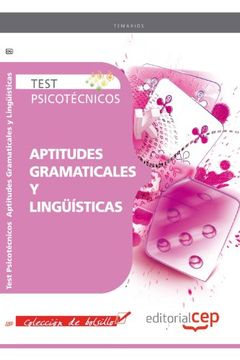 portada Test Psicotécnicos Aptitudes Gramaticales y Lingüísticas. Colección de Bolsillo (Colección 1178)