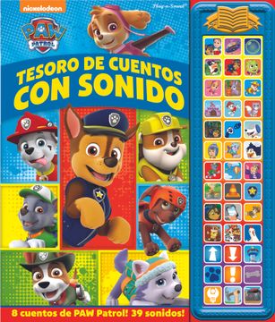 portada Paw Patrol Tesoro de Cuentos con Sonido (in Spanish)