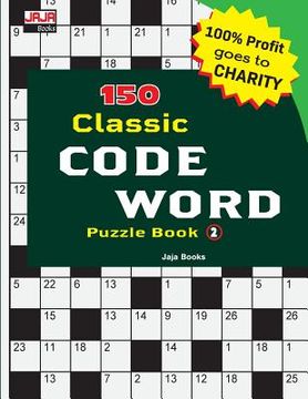 portada 150 Classic Code Word Puzzle Book (en Inglés)
