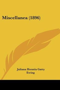 portada miscellanea (1896) (en Inglés)