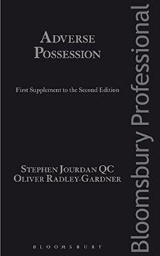 portada Adverse Possession: First Supplement to the Second Edition (en Inglés)