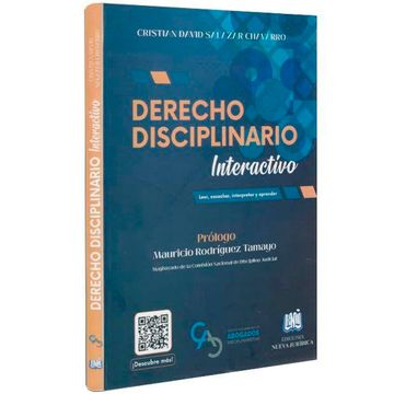 portada DERECHO DISCIPLINARIO INTERACTIVO, 2da Edicion