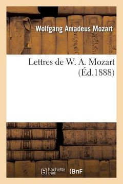 portada Lettres de W. A. Mozart (en Francés)