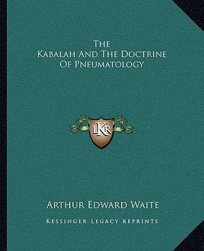 portada the kabalah and the doctrine of pneumatology (en Inglés)