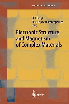 portada electronic structure and magnetism of complex materials (en Inglés)