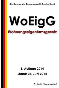 portada Wohnungseigentumsgesetz - WoEigG (en Alemán)