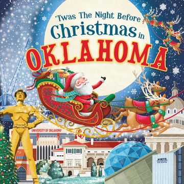 portada 'Twas the Night Before Christmas in Oklahoma (en Inglés)