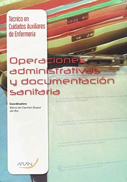 portada Operaciones Administrativas y Documentacion Sanitaria Cfgs