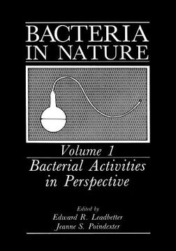 portada Bacteria in Nature: Volume 1: Bacterial Activities in Perspective (in English)