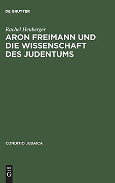 portada Aron Freimann und die Wissenschaft des Judentums 
