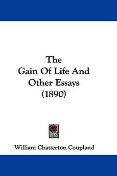 portada the gain of life and other essays (1890)