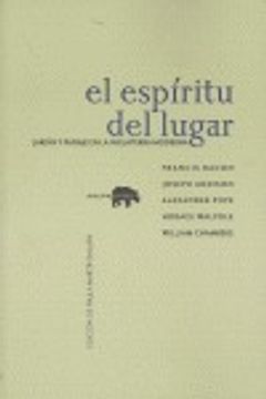 portada Espiritu Del Lugar,El (Lecturas de paisaje)