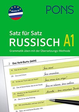 portada Pons Satz für Satz Grammatik Russisch - Grammatik Üben mit der Übersetzungs-Methode