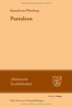 portada Pantaleon (Altdeutsche Textbibliothek)