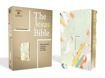 portada The Jesus Bible Artist Edition, Esv, Leathersoft, Multi-Color (en Inglés)