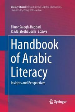 portada Handbook of Arabic Literacy: Insights and Perspectives (en Inglés)