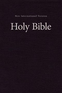 portada Niv, pew and Worship Bible, Hardcover, Black (in English)