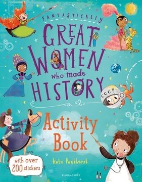 portada Fantastically Great Women Who Made History Activity Book (en Inglés)