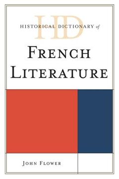 portada historical dictionary of french literature (en Inglés)