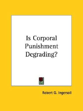 portada is corporal punishment degrading? (in English)