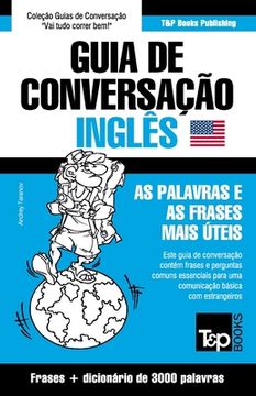 portada Guia de Conversação Português-Inglês e vocabulário temático 3000 palavras (en Portugués)
