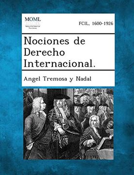 portada Nociones de Derecho Internacional. (in Spanish)