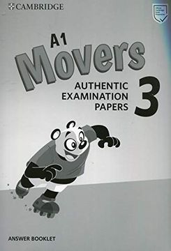 portada A1 Movers 3 Answer Booklet: Authentic Examination Papers (en Inglés)