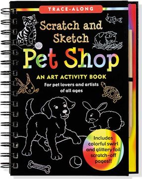 portada Pet Shop Scratch and Sketch Trace-Along (en Inglés)
