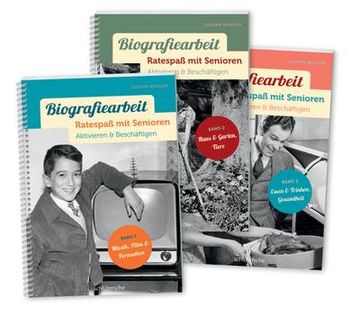 portada Biografiearbeit - Ratespaß mit Senioren, 3 Bde. Im set (in German)