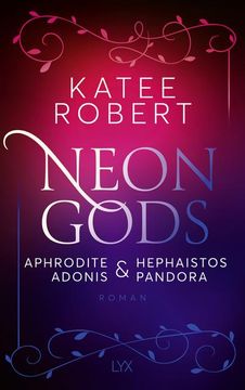 portada Neon Gods - Aphrodite & Hephaistos & Adonis & Pandora (in German)