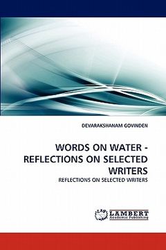 portada words on water - reflections on selected writers (en Inglés)