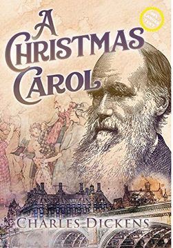 portada A Christmas Carol (Large Print, Annotated) (en Inglés)